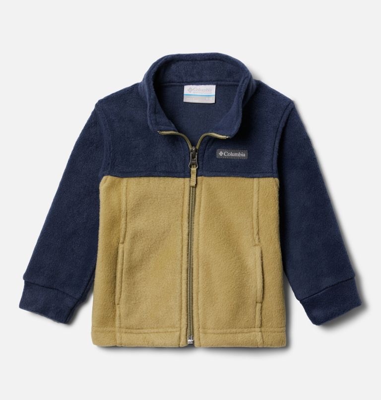 Boys’ Infant Steens Mountain II Fleece Jacket, Color: Savory, Collegiate Navy