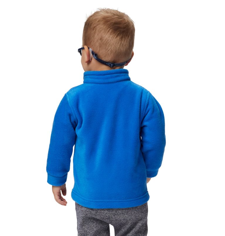 Thumbnail: Boys’ Infant Steens Mountain II Fleece Jacket, Color: Super Blue, image 4