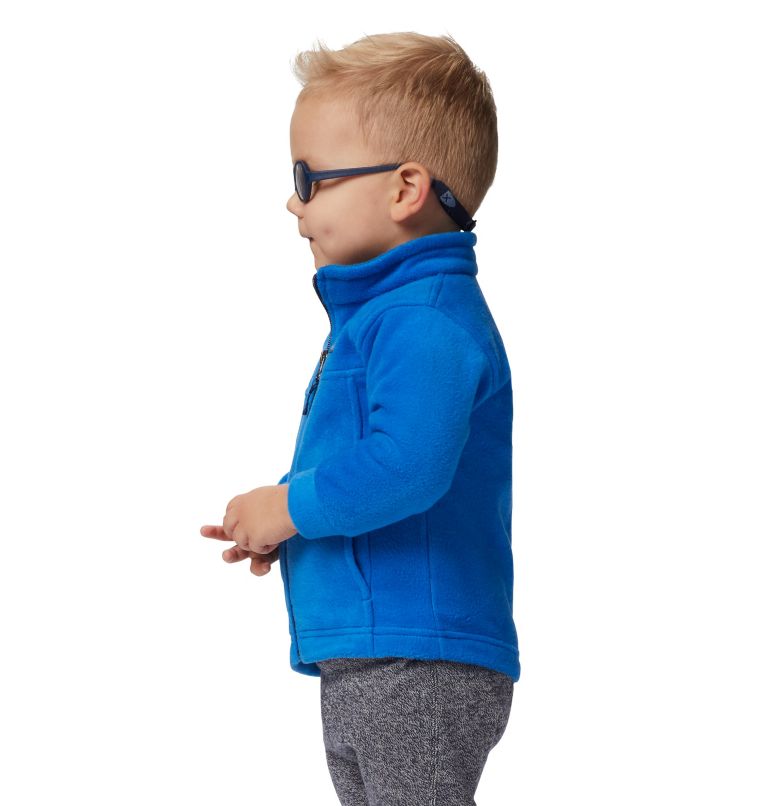 Thumbnail: Boys’ Infant Steens Mountain II Fleece Jacket, Color: Super Blue, image 5