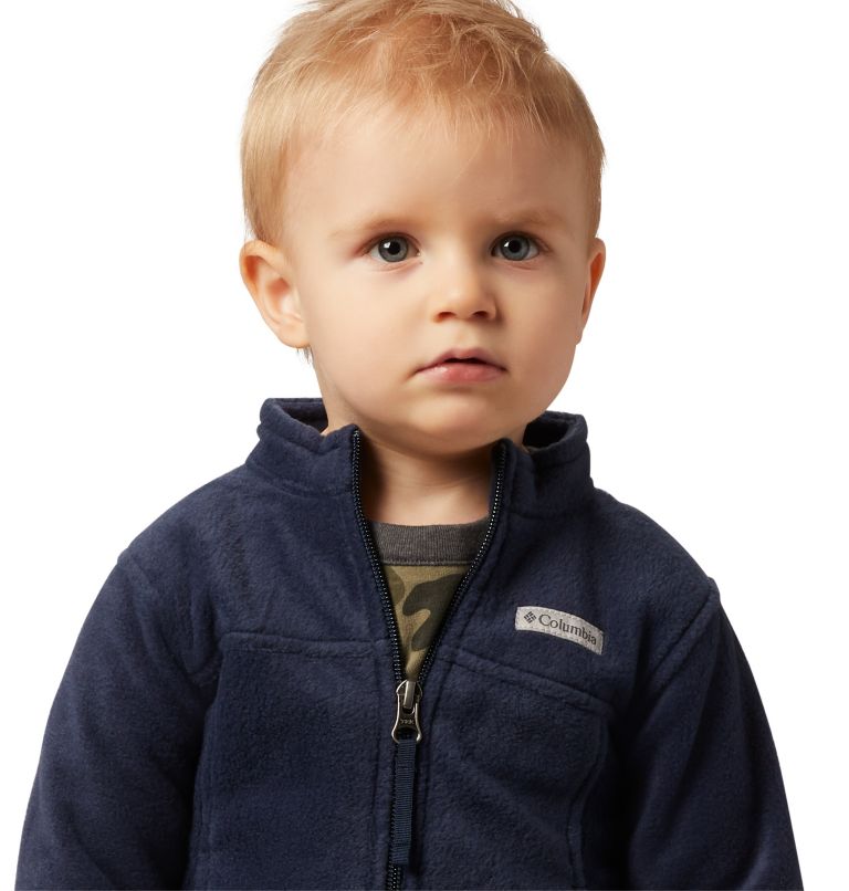 Thumbnail: Boys’ Infant Steens Mountain II Fleece Jacket, Color: Collegiate Navy, image 5
