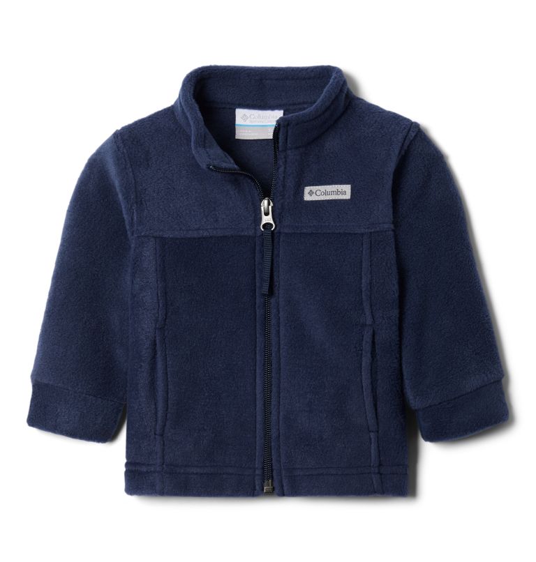 Boys’ Infant Steens Mountain II Fleece Jacket, Color: Collegiate Navy, image 2