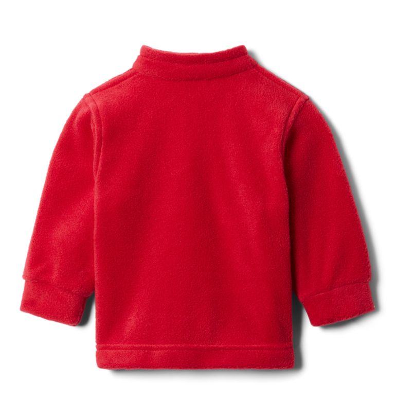 Thumbnail: Boys’ Infant Steens Mountain II Fleece Jacket, Color: Mountain Red, image 4