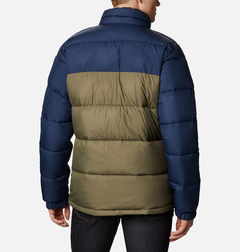 Pike Lake Jacket | 397 | XL, Color: Stone Green, Collegiate Navy, image 2