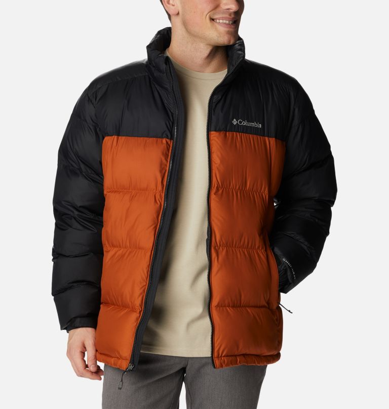 Thumbnail: Men's Pike Lake Puffer Jacket, Color: Warm Copper, Black, image 8