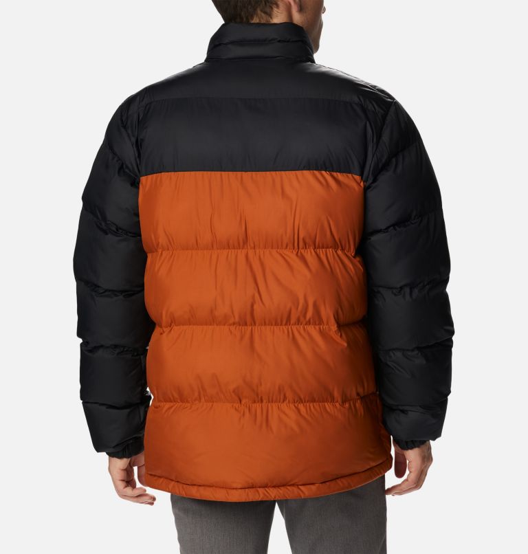Men's Pike Lake Puffer Jacket, Color: Warm Copper, Black, image 2