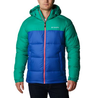 Chaqueta con capucha Pike Lake&trade; para hombre Pike Lake&trade; Hooded Jacket | 242 | S, Lapis Blue, Emerald Green, front