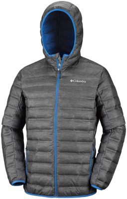 men's lake 22 down hooded jacket