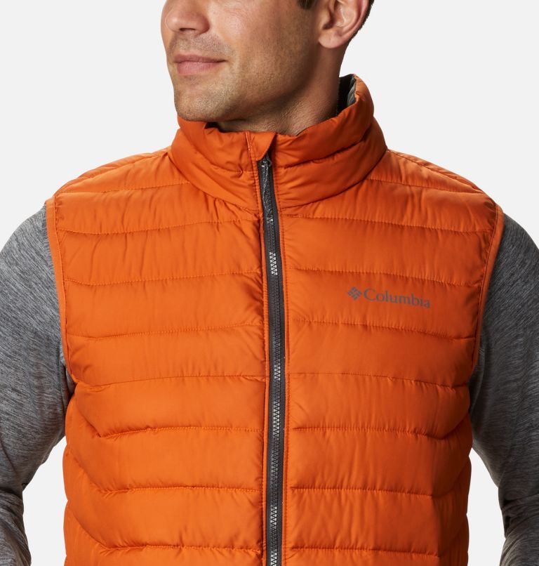 Thumbnail: Men's Powder Lite Vest, Color: Harvester, image 4