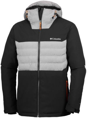White Horizon Hybrid&trade; Ski Jacket White Horizon Hybrid&trade; Jacket | 010 | L, Black, Grey Heather, front