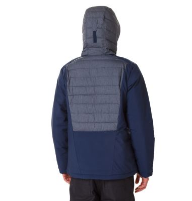 Giacca Sci White Horizon Hybrid&trade; da uomo White Horizon Hybrid&trade; Jacket | 466 | L, Collegiate Navy, Collegiate Navy Heather, back