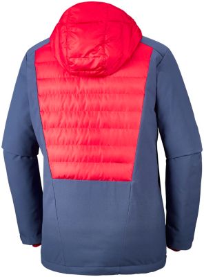 White Horizon Hybrid&trade; Ski Jacket White Horizon Hybrid&trade; Jacket | 010 | L, Dark Mountain, Red Spark, back