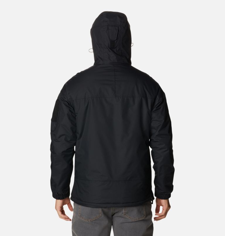 Thumbnail: Men's Challenger Insulated Anorak, Color: Black, image 2
