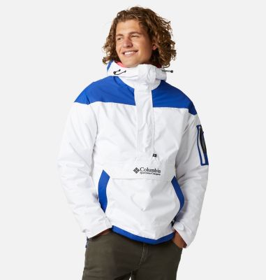 Veste demi-zip Challenger Homme Challenger&trade; Pullover | 018 | XS, White, Lapis Blue, front