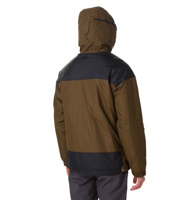 Veste demi-zip Challenger Homme Challenger&trade; Pullover | 018 | XS, Olive Green, Black, back