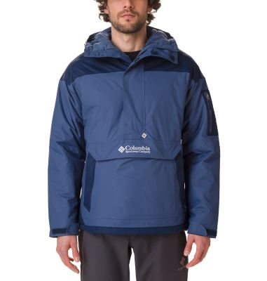 Men's Challenger&trade; Insulated Anorak Challenger&trade; Pullover | 018 | XS, Dark Mountain, Collegiate Navy, front