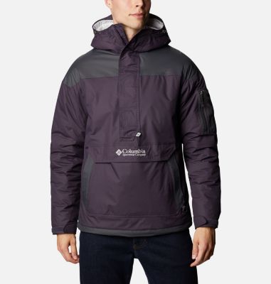 Men's Challenger&trade; Insulated Anorak Challenger&trade; Pullover | 018 | XS, Dark Purple, Shark, front
