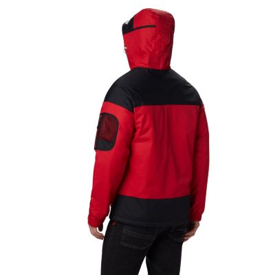 Men's Challenger&trade; Insulated Anorak Challenger&trade; Pullover | 018 | XS, Mountain Red, Black, back