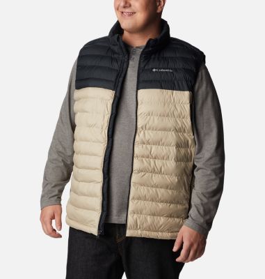 columbia down vest mens