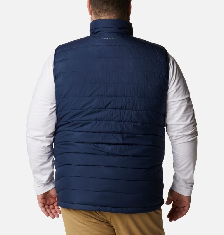 Men's Powder Lite Vest - Big, Color: Collegiate Navy, image 2