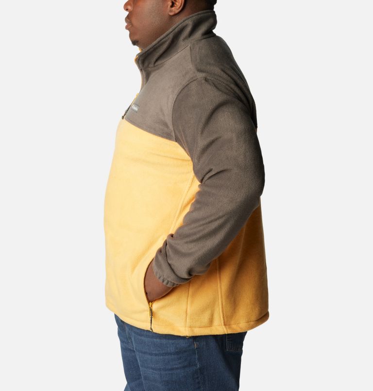 Men’s Steens Mountain 2.0 Full Zip Fleece Jacket - Big, Color: Shark, Raw Honey, image 3
