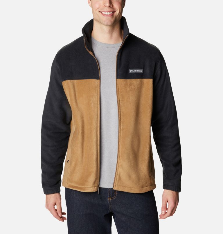 Men’s Steens Mountain 2.0 Full Zip Fleece Jacket - Big, Color: Black, Delta, image 7