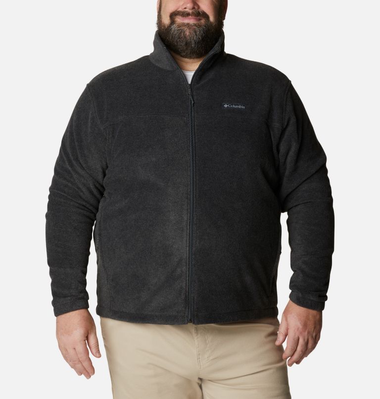 Men’s Steens Mountain 2.0 Full Zip Fleece Jacket - Big, Color: Charcoal Heather, image 1