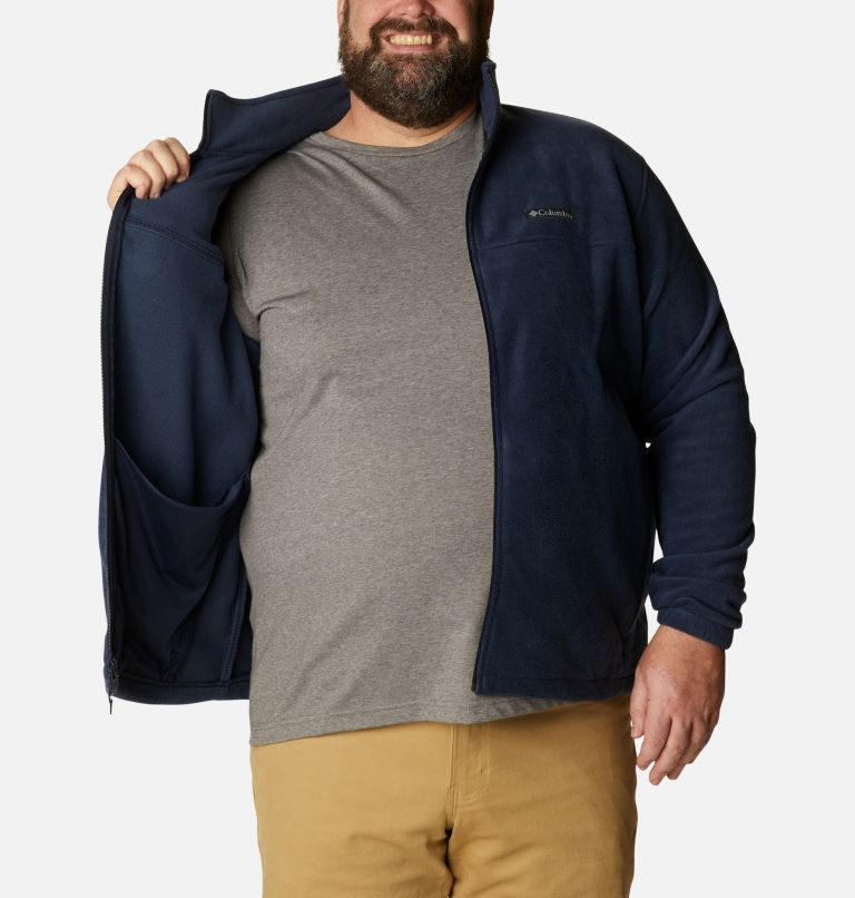 Men’s Steens Mountain 2.0 Full Zip Fleece Jacket - Big, Color: Collegiate Navy