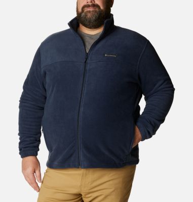 Men&rsquo;s Steens Mountain&trade; 2.0 Full Zip Fleece Jacket &mdash; Big Steens Mountain&trade; Full Zip 2.0 | 020 | 2X, Collegiate Navy, front