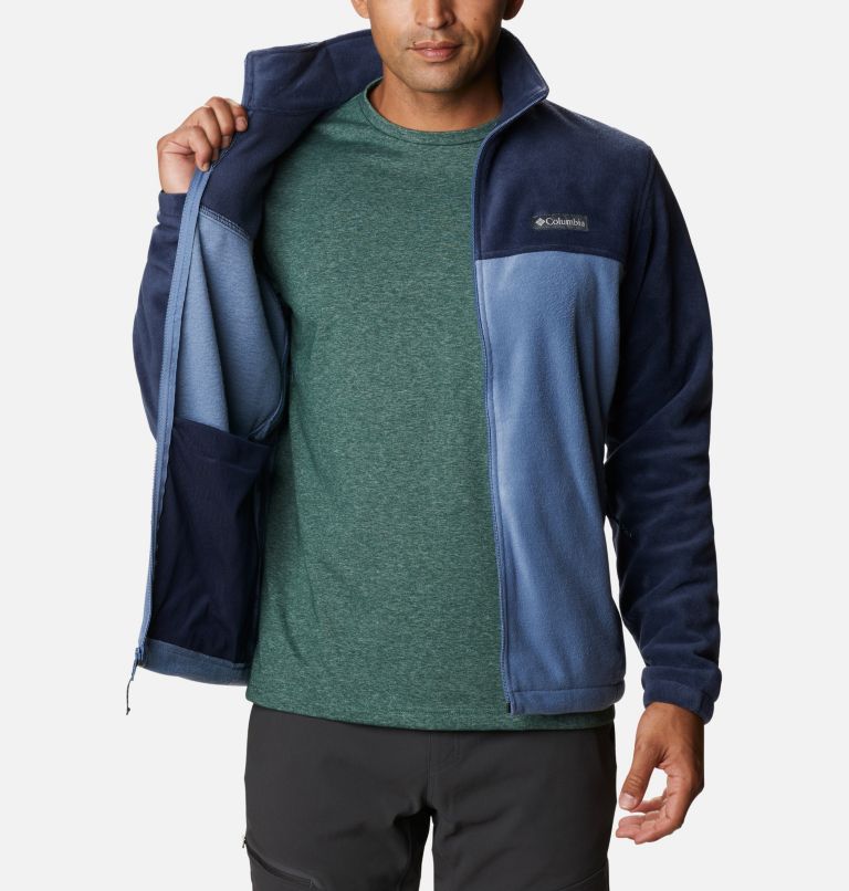 Thumbnail: Men’s Steens Mountain 2.0 Full Zip Fleece Jacket - Big, Color: Collegiate Navy, Bluestone, image 5