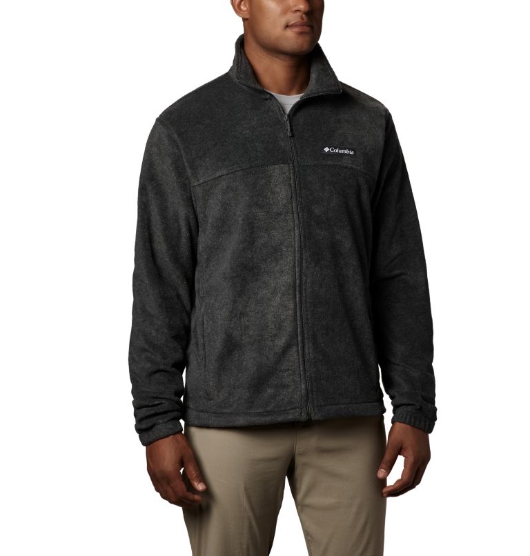Men’s Steens Mountain 2.0 Full Zip Fleece Jacket - Tall, Color: Charcoal Heather, image 1