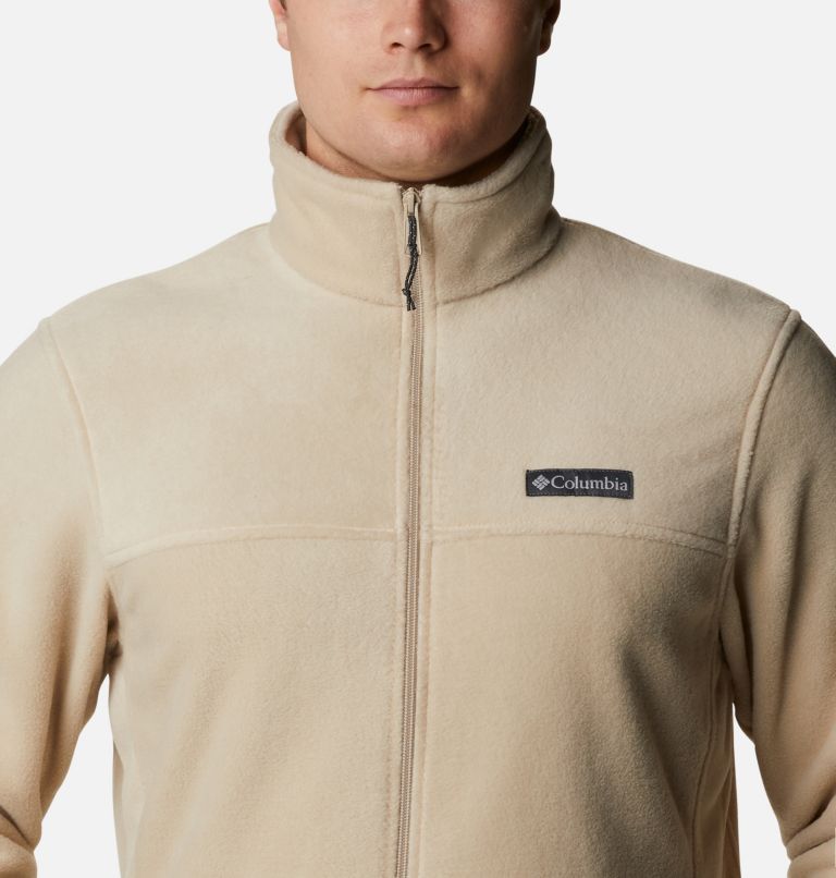 Thumbnail: Men’s Steens Mountain 2.0 Full Zip Fleece Jacket - Tall, Color: Ancient Fossil, image 4