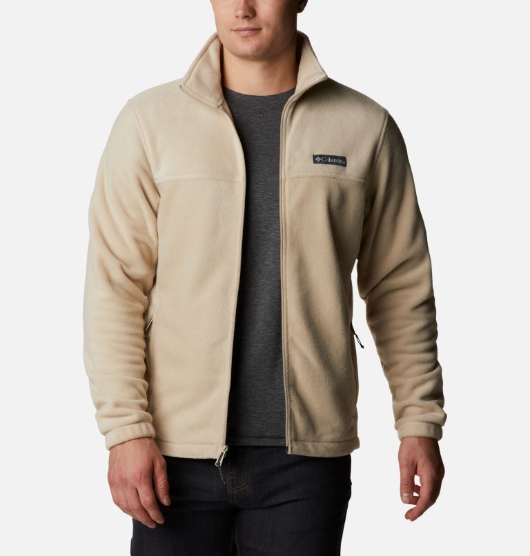 Thumbnail: Men’s Steens Mountain 2.0 Full Zip Fleece Jacket - Tall, Color: Ancient Fossil, image 1