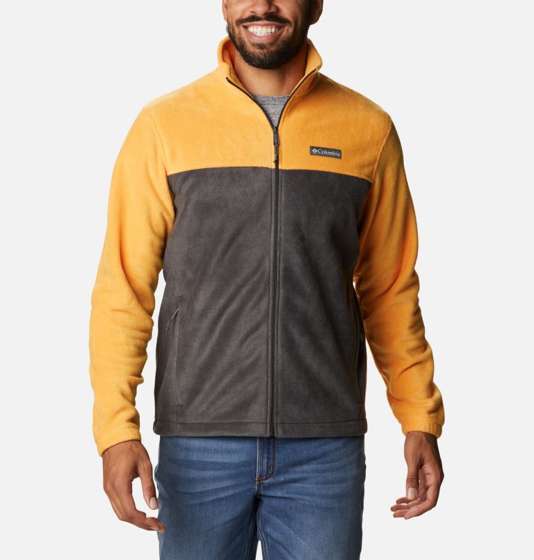 Men’s Steens Mountain 2.0 Full Zip Fleece Jacket - Tall, Color: Mango, Shark, image 1