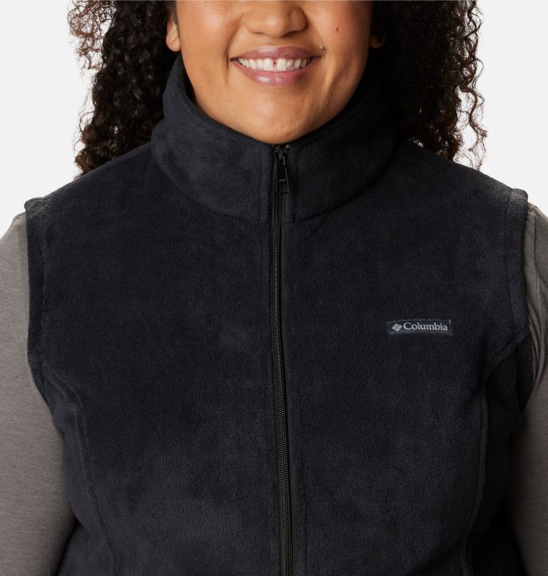 Thumbnail: Women’s Benton Springs Fleece Vest - Plus Size, Color: Black, image 4
