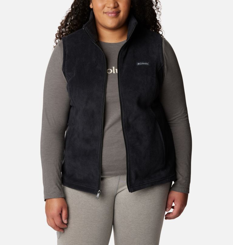 Women’s Benton Springs Fleece Vest - Plus Size, Color: Black, image 6