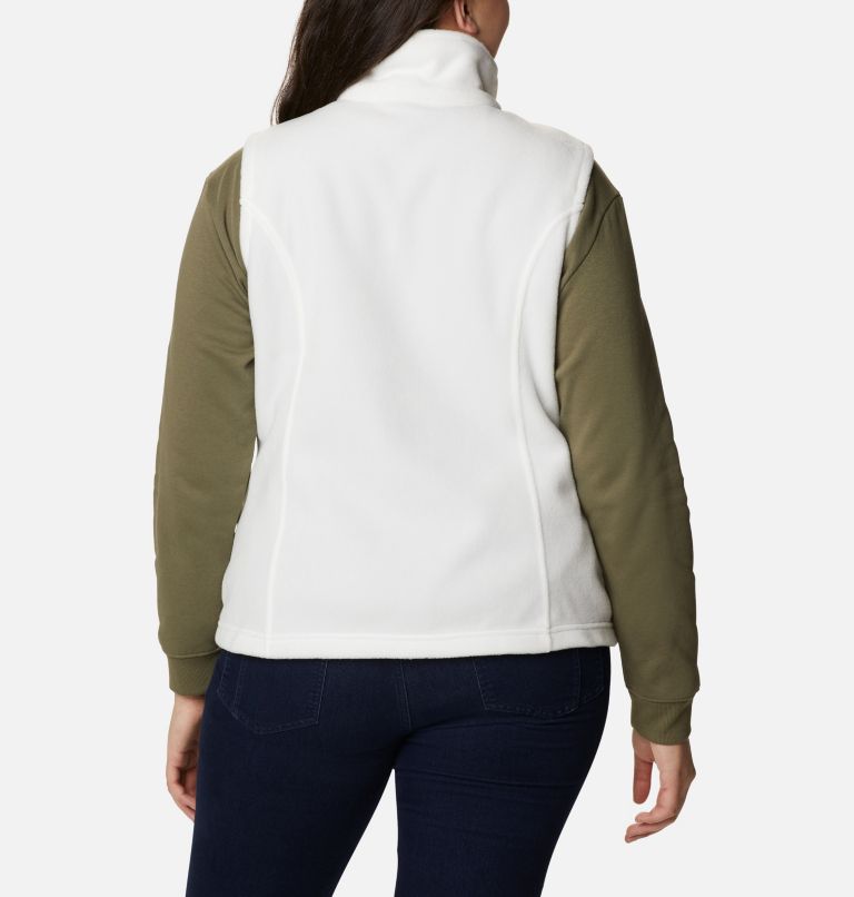Thumbnail: Women’s Benton Springs Fleece Vest - Plus Size, Color: Sea Salt, image 2