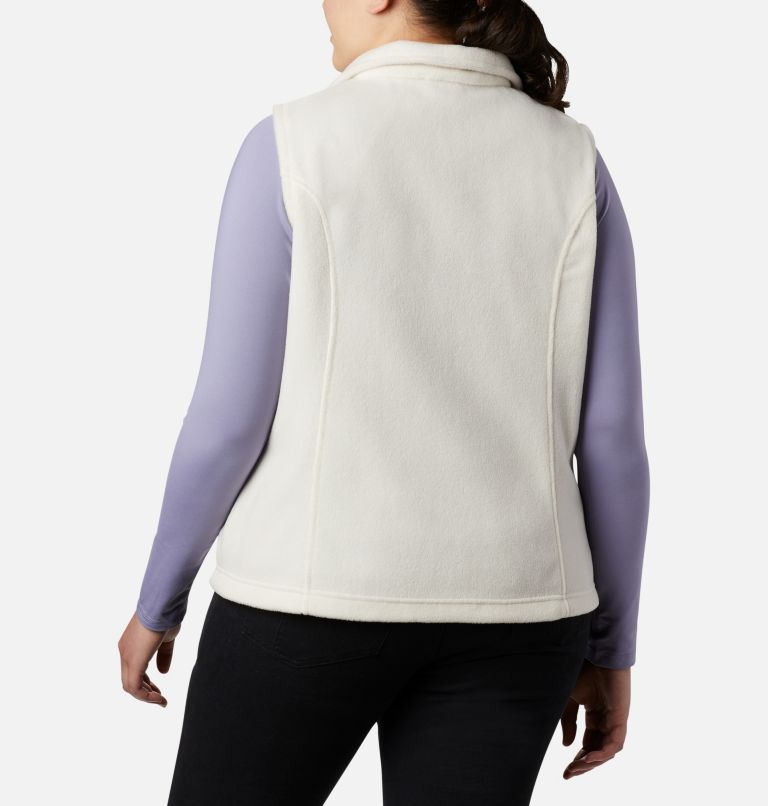 Women’s Benton Springs Fleece Vest - Plus Size, Color: Chalk, image 2
