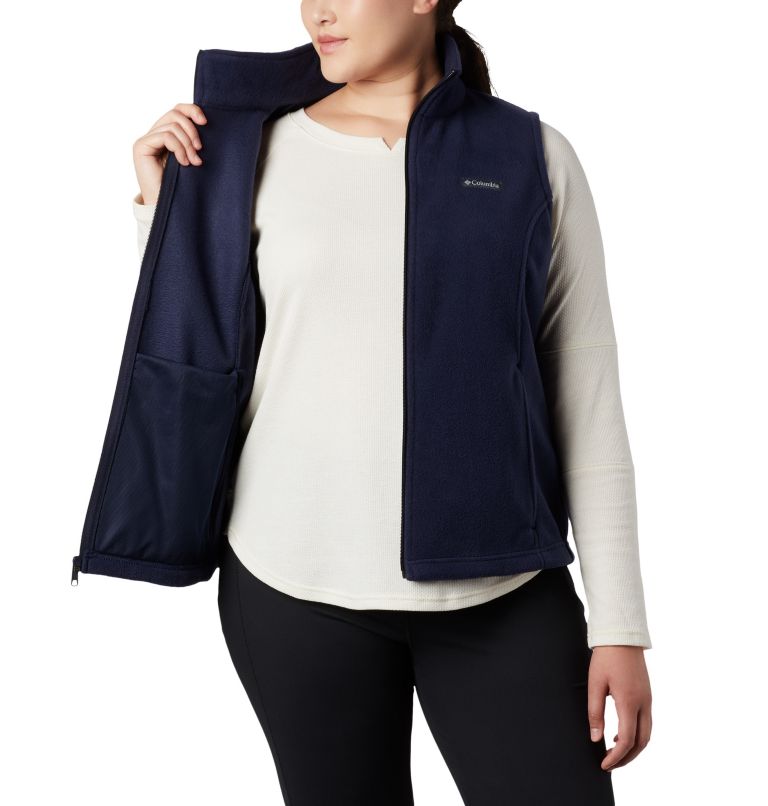 Women’s Benton Springs Fleece Vest - Plus Size, Color: Dark Nocturnal, image 4