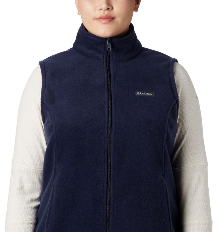 Thumbnail: Women’s Benton Springs Fleece Vest - Plus Size, Color: Dark Nocturnal, image 5