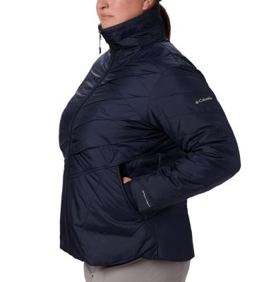 columbia women's kaleidaslope ii jacket plus size