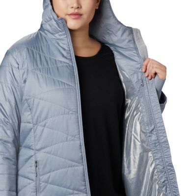 columbia women's mighty lite hooded jacket plus size