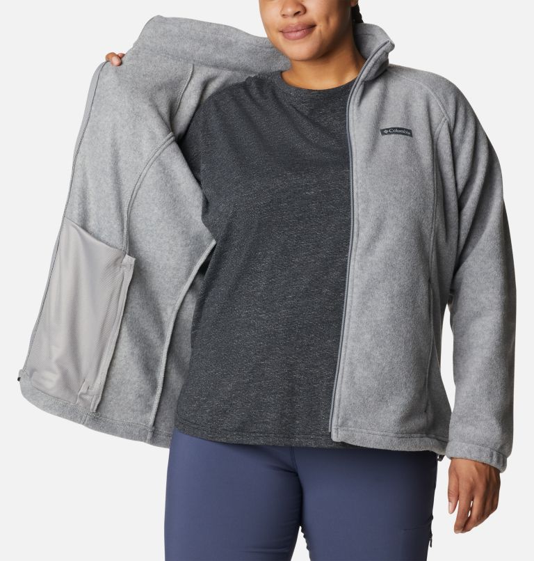 Women’s Benton Springs Full Zip - Plus Size, Color: Light Grey Heather, image 5