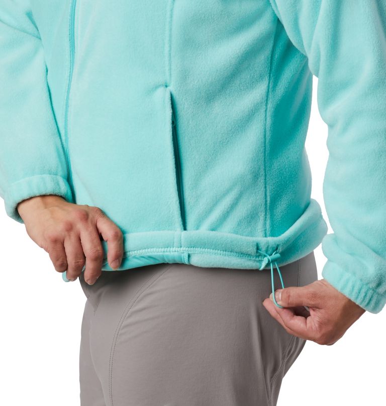 Thumbnail: Women's Benton Springs Full Zip Fleece Jacket - Plus Size, Color: Aquarium, image 5
