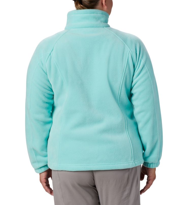 Women's Benton Springs Full Zip Fleece Jacket - Plus Size, Color: Aquarium, image 2