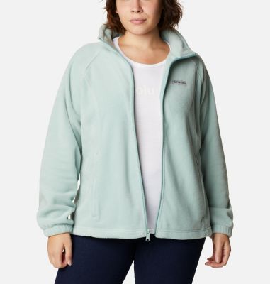 columbia plus size benton springs fleece jacket