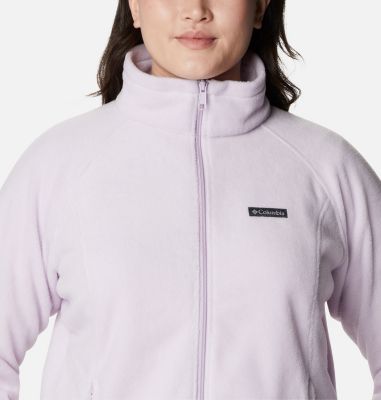 columbia fleece jacket women's plus size