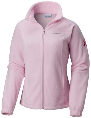 columbia pink fleece