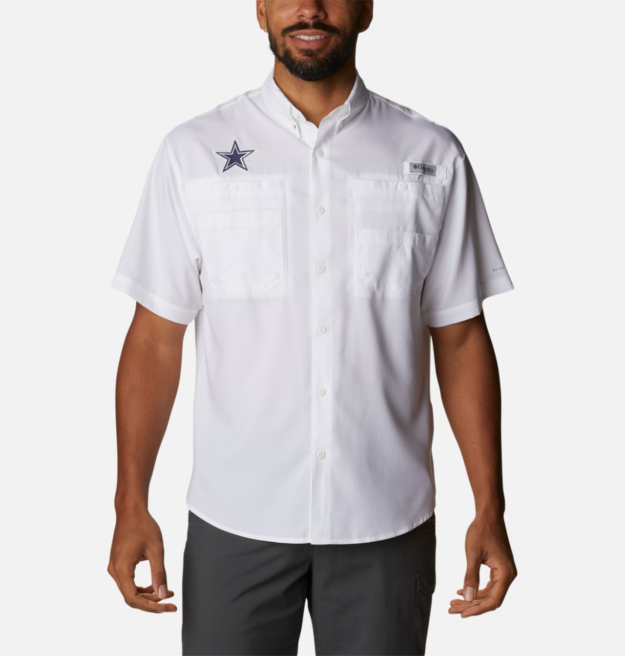 Men's PFG Tamiami™ Short Sleeve Shirt - Tall - Dallas Cowboys 1