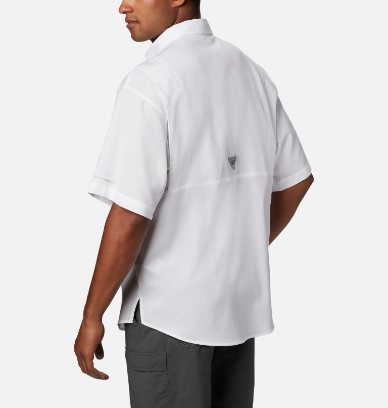 Men's Collegiate PFG Tamiami Short Sleeve Shirt - Alabama, Color: ALA - White, image 2