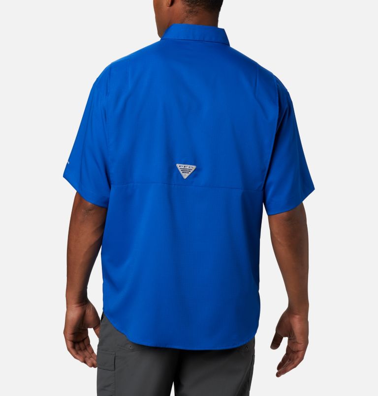 CLG Tamiami Short Sleeve Shirt | 438 | 4XT, Color: FLA - Azul, image 2